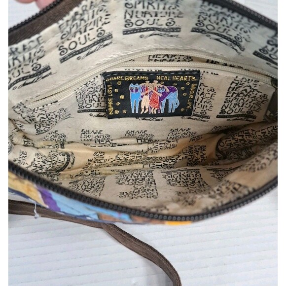 Sun N Sand Laurel Burch Blaze Horse Multicolor Purse Handbag 9x7x2 Shoulder Bag - Picture 6 of 6